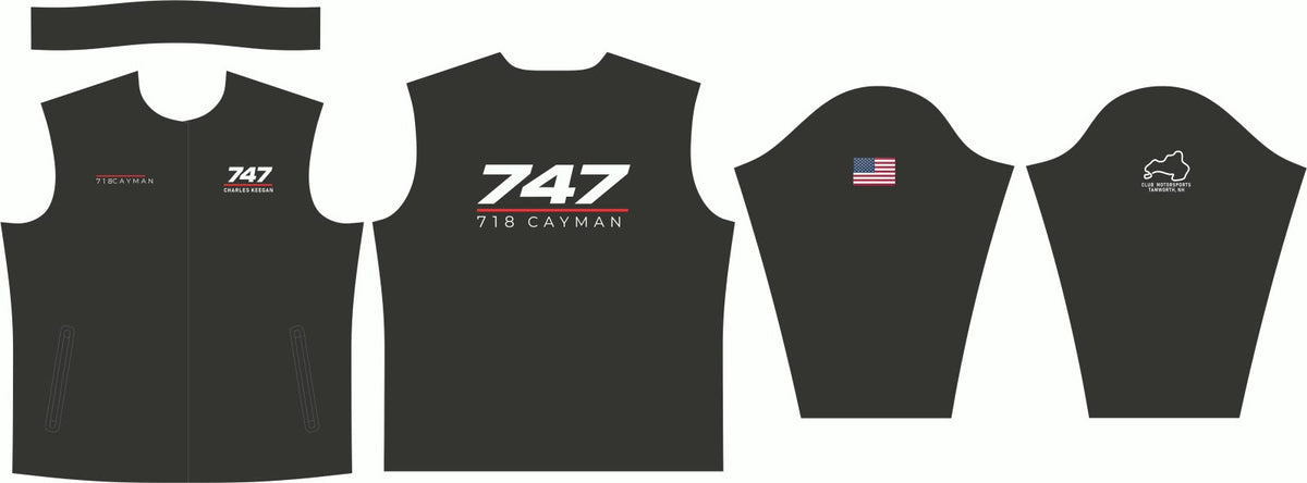 Custom 718 Cayman Motorsport Racing Jacket – Personalized Team Jacket